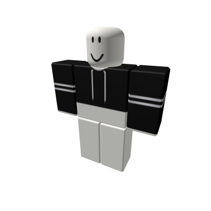 Black cropped hoodie