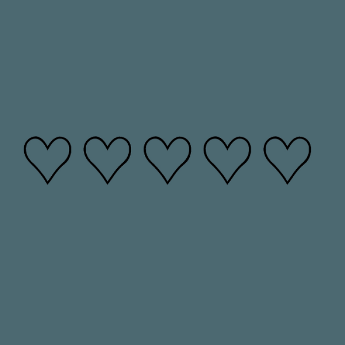 Black Hearts Roblox decal
