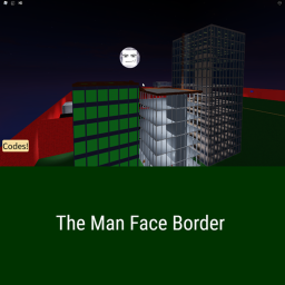 The Man Face Border