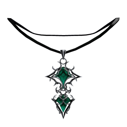 High Elfs Emerald Pendant