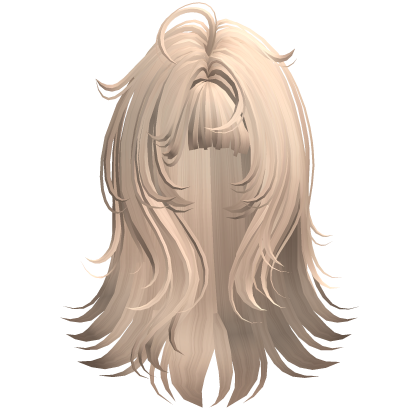 Messy Anime Vamp Hair (Blonde) Roblox item