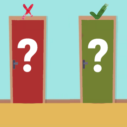 🚪 Doors Pick A Door 50/50 Obby! 🚪