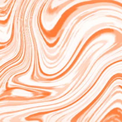 Orange White Marbled Background
