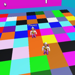 a simple color block game