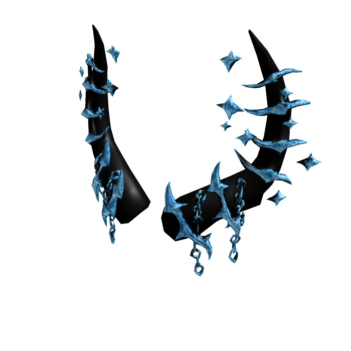 [FREE] Light Blue Horns