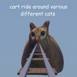 cart ride around various different cats