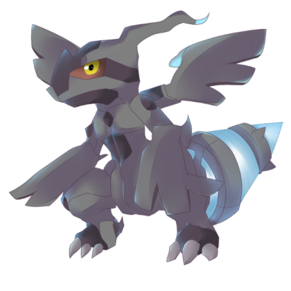 Chibi Zekrom Roblox decal