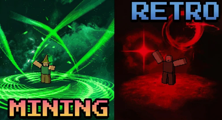 Retro wydobycie RNG | Zagraj na platformie Roblox