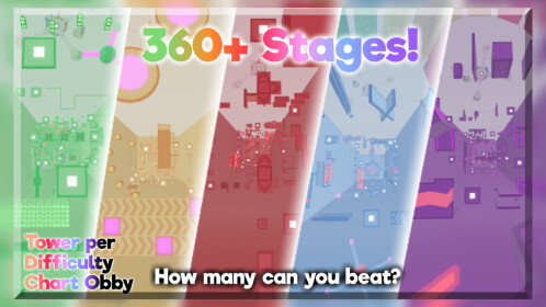 Noah’s Tower Per Difficulty Chart Obby - Roblox