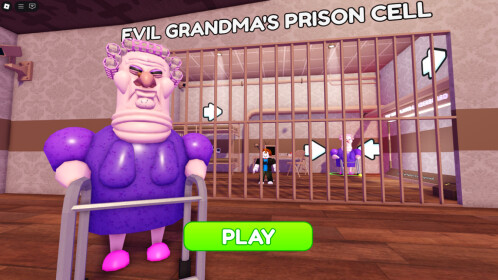 EVIL GRANDMA'S PRISON RUN! (Obby)