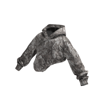 Oversized Tucked Hoodie (Camo) thumbnail