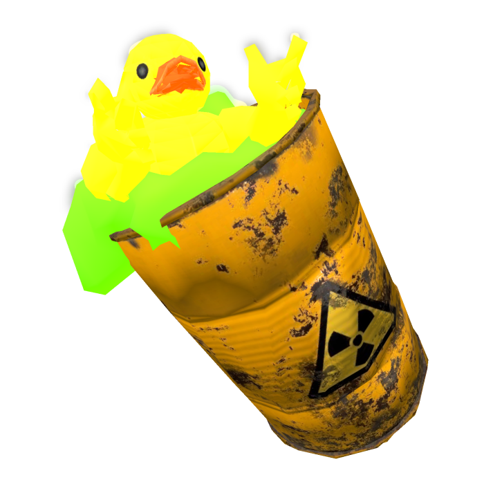 [⭐] Neon Radioactive Buff Duck