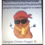 CHICKEN NUGGET CLUB FOR COOL CHICKENS