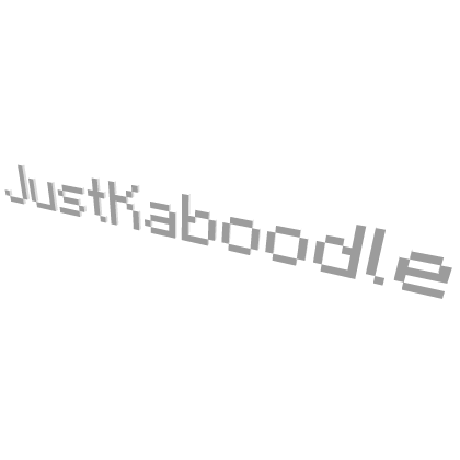 Pixel nametag [Kaabodle] Roblox item