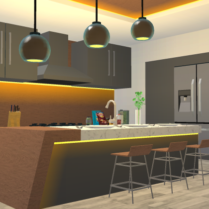 Highly Detailed Kitchen