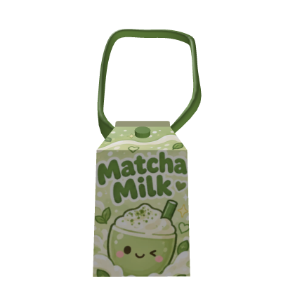[ 3.0 VER. ] Matcha Milk Tea Crossbody Purse Roblox item