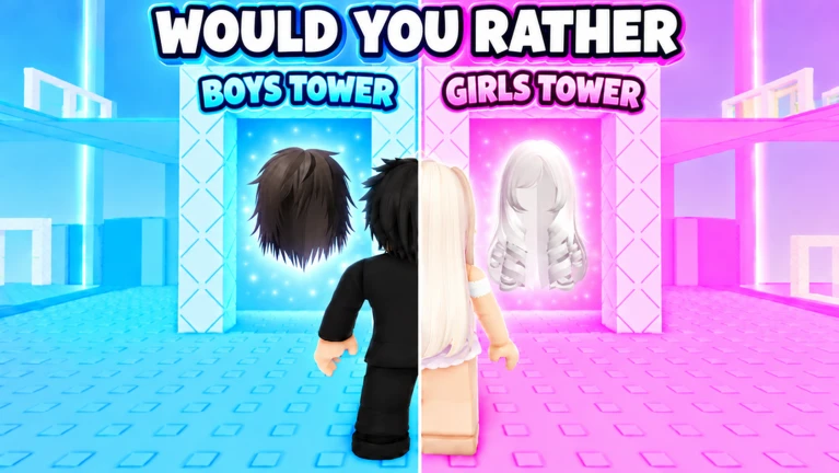 Would You Rather: Girls Boys Dress Up Outfit Tower thumbnail