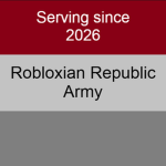 [RRA] Robloxian Republic Army