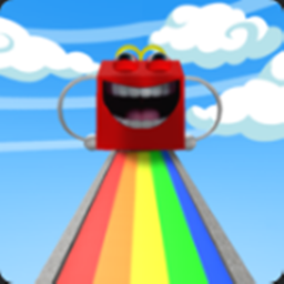 🌈Escape the Rainbow Obby Parkour!🌈