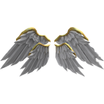 Divine Golden Angel Wings