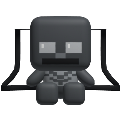 Wither Skeleton Pixel Plushie [1.0]