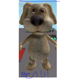 ESACPE TALKING BEN!!!! (OBBY)