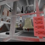 Polish Church Bellfry with bells