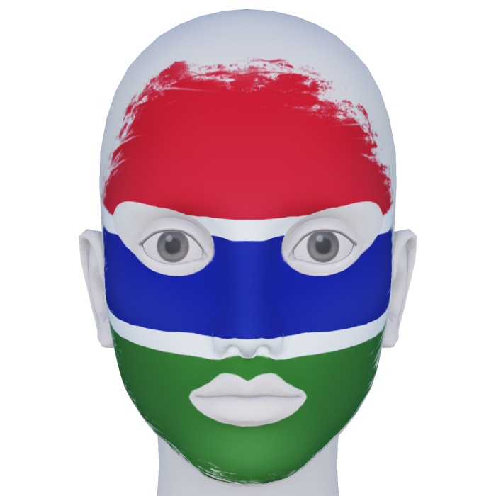 Gambia Facepaint