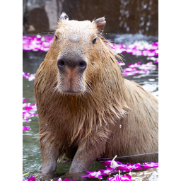 run away from the capybara😎