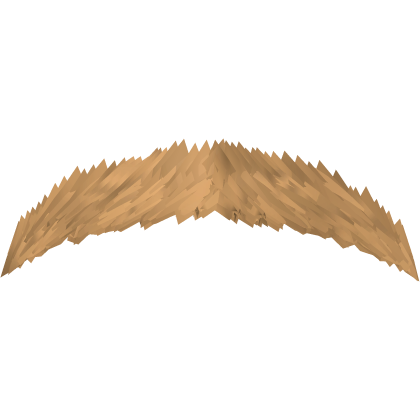 blonde mustache Roblox item