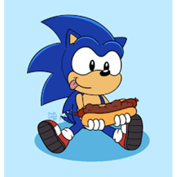 Sonic's eating stand