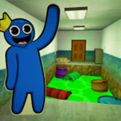 🌈Escape Rainbow Friends Obby official Roblox game thumbnail