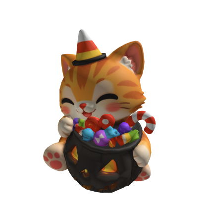 Halloween Candy Kitty Shoulder Pet