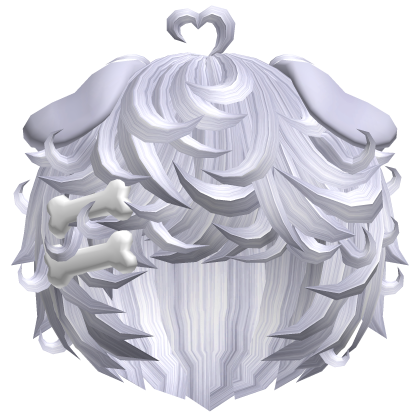 🦴 cute silver kawaii curly messy puppy boy