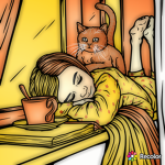 The cat pacccckkkkkkk