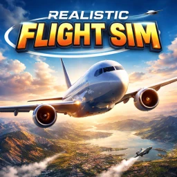 Realistic Flight Sim (NEW AIRPORT!) (NEW) icon