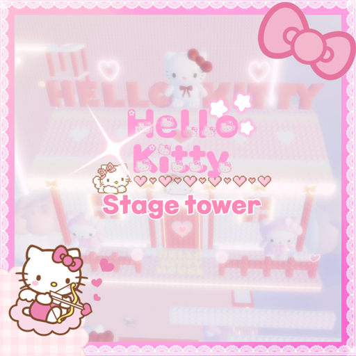 [stage tower] 헬로키티 스테이지 타워 hello kitty