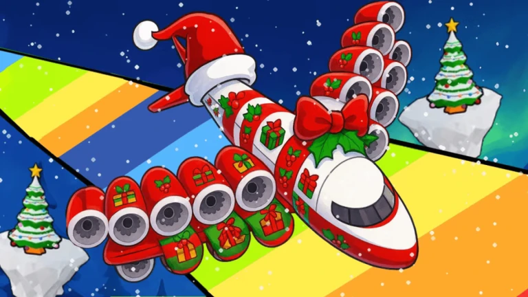 🎅 99個のプロペラを持つ飛行機レース [🎄XMAS]