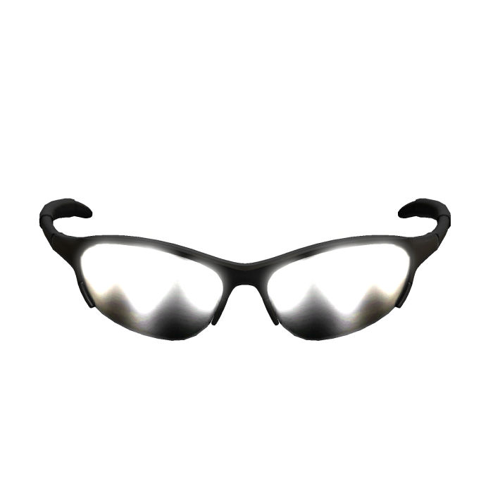 ✨ [EMISSIVE] White Agent Sport Glasses