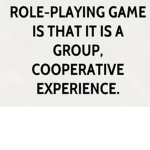 Roleplay experince