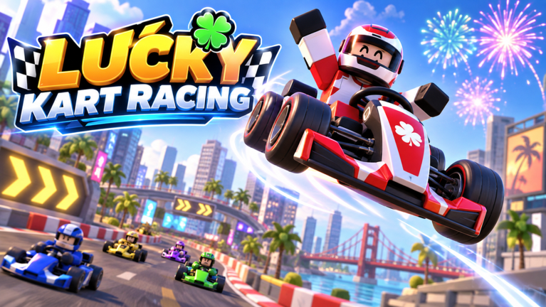 Lucky Kart Racing - 로블록스 인디게임 | 로블독