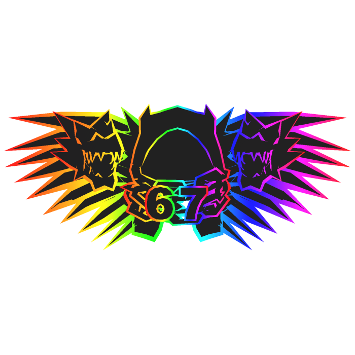 Rainbow Hood Chain Dragon Wings 67 Combo