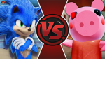 the sonic and piggy group