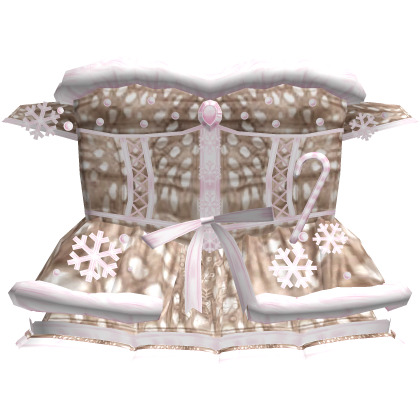 Kawaii Fawn Cute Cozy Winter Christmas Dress