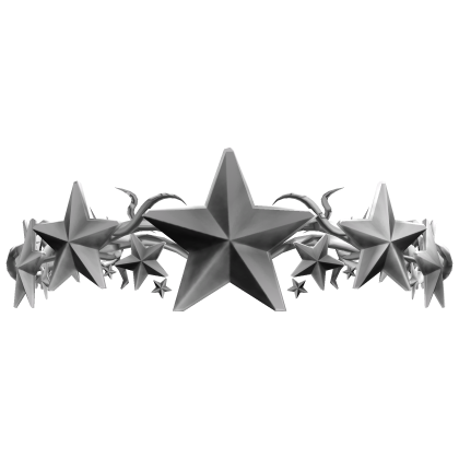 Star Iconic Sigil Crown Silver Roblox item