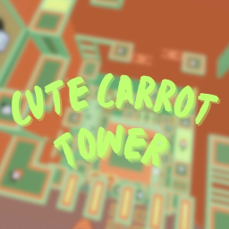 cute carrot tower