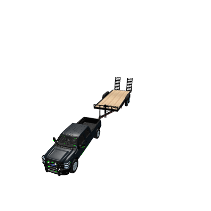 Ford truck and trailer (slot)