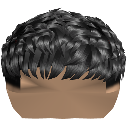 Messy Textured Fringe w/ Low Fade