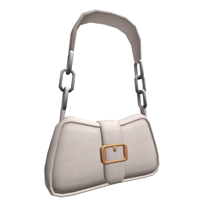 White Preppy Shoulder Bag thumbnail
