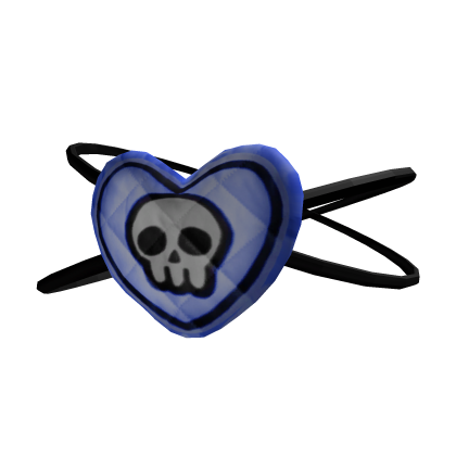 ☠️🩻🕸️: \ \ ‧BLUE SKULL EYEPATCH 🧿